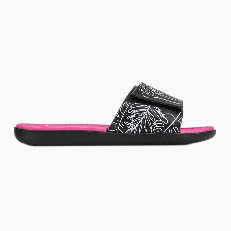 RIDER Pool IV Fem Damen Pantolettel schwarz-rosa 83331-AD447 10