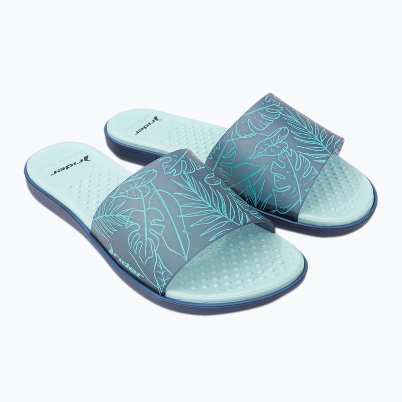 RIDER Splash IV Fem blau-grün Damen Pantolettel 83336-AD477 9