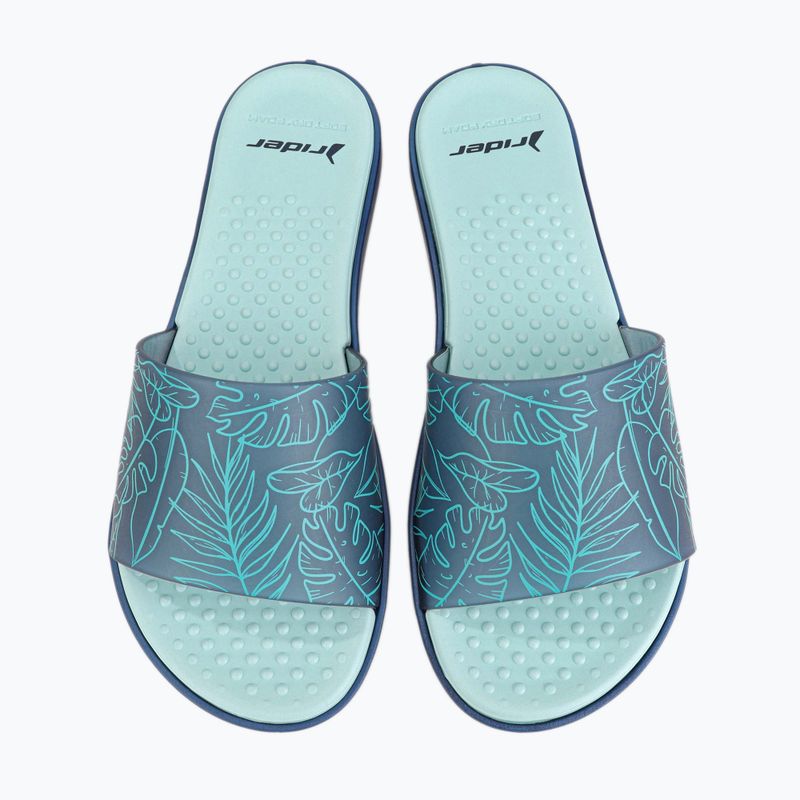 RIDER Splash IV Fem blau-grün Damen Pantolettel 83336-AD477 12
