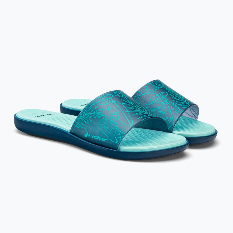 RIDER Splash IV Fem blau-grün Damen Pantolettel 83336-AD477 4