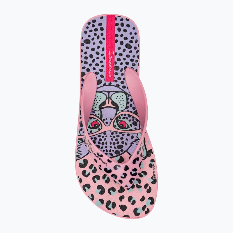 Ipanema Safari Fun Kinder Pantoletten rosa und lila 26851-AF799 6