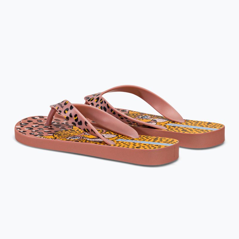 Ipanema Safari Fun Kinder Pantoletten rosa und gelb 26851-AF801 3