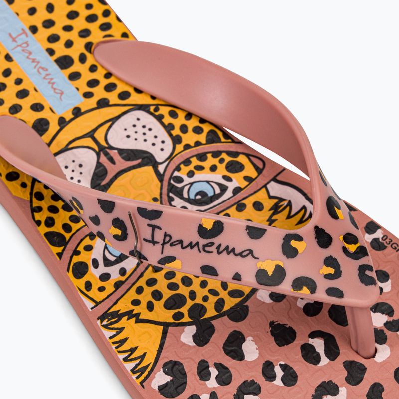 Ipanema Safari Fun Kinder Pantoletten rosa und gelb 26851-AF801 7