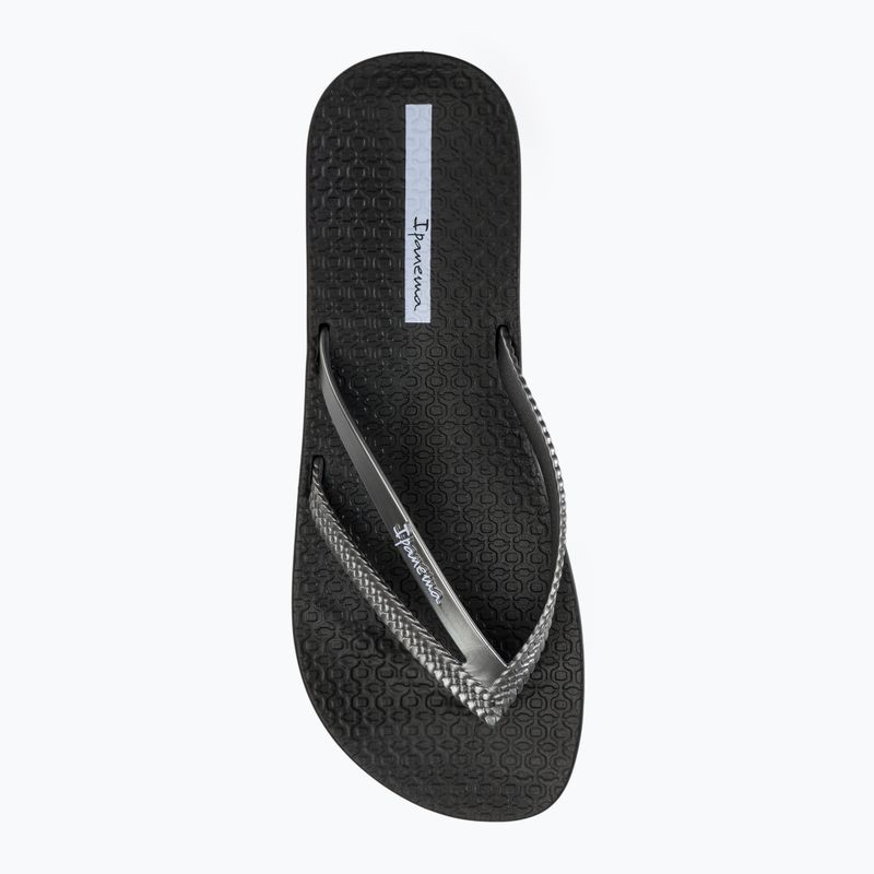 Flip-Flops Damen Ipanema Bossa Soft V black/silver