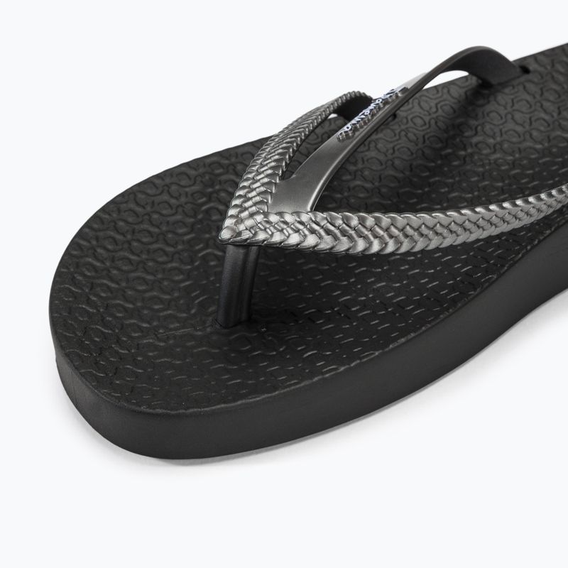 Flip-Flops Damen Ipanema Bossa Soft V black/silver