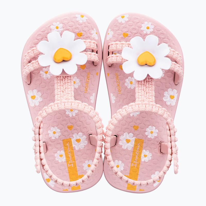 Ipanema Daisy Baby rosa/gelbe Sandalen 2