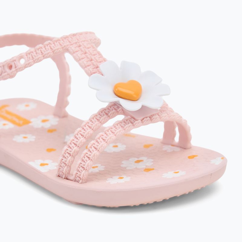 Ipanema Daisy Baby rosa/gelbe Sandalen 7
