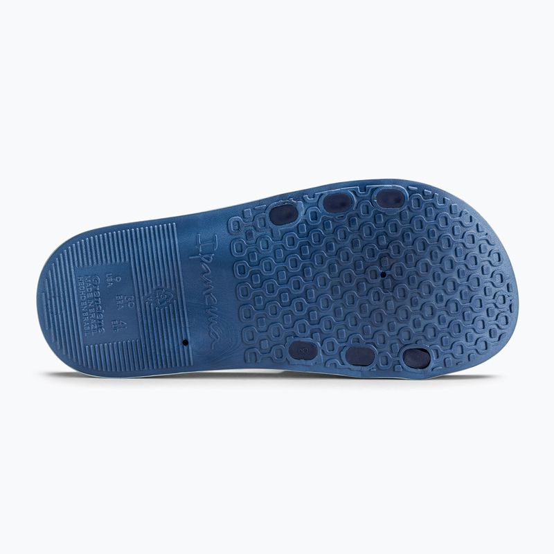 Ipanema Slide Unisex-Flipflops dunkelblau / blau