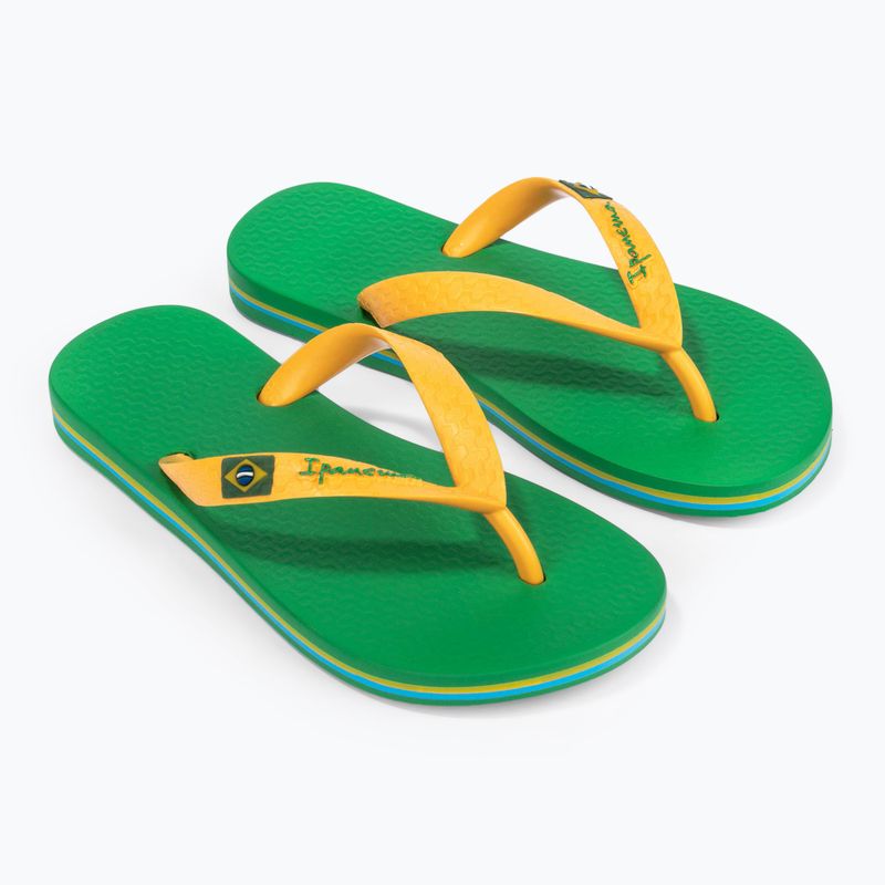 Flip-Flops Kinder Ipanema Clas Brasil II grey/yellow 8