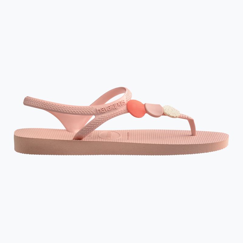 Havaianas Flash Urban Plus Damen Sandalen mit rosafarbenem Ballett 9