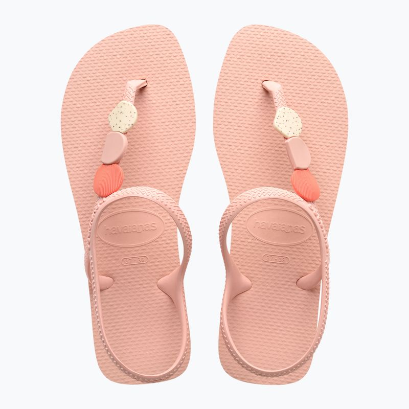 Havaianas Flash Urban Plus Damen Sandalen mit rosafarbenem Ballett 11