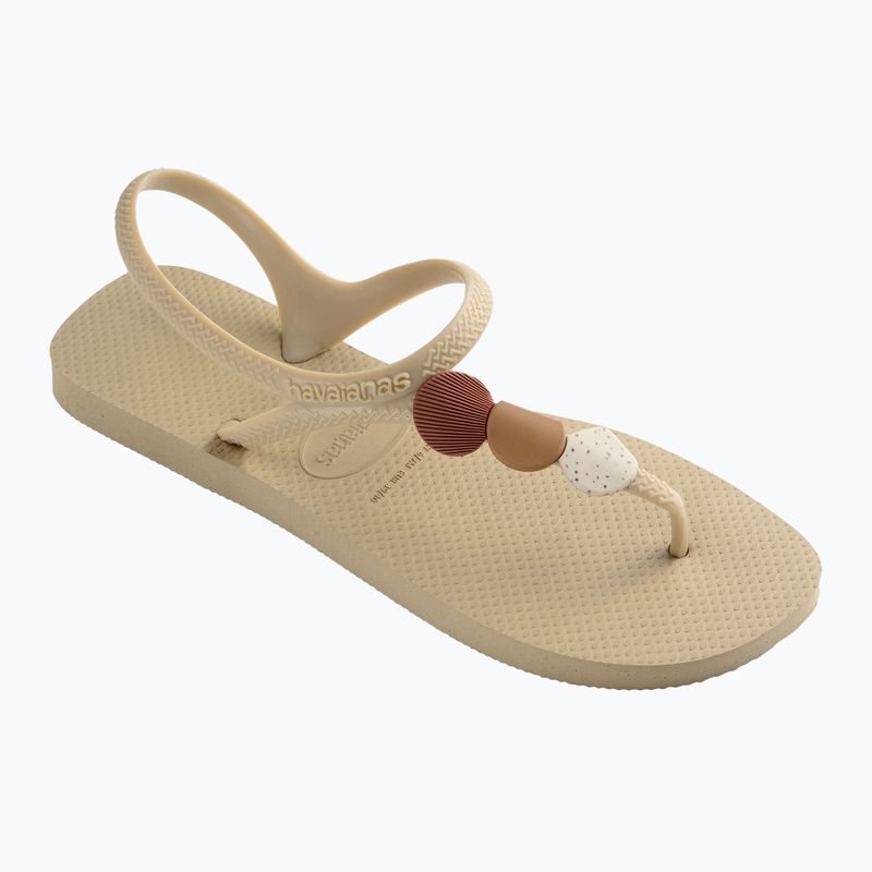 Havaianas Flash Urban Plus Damen Sandalen sand grau 8