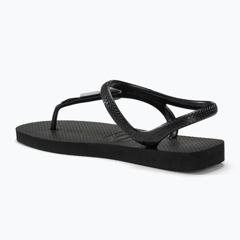 Havaianas Flash Urban Plus Damen Sandalen schwarz / schwarz 3