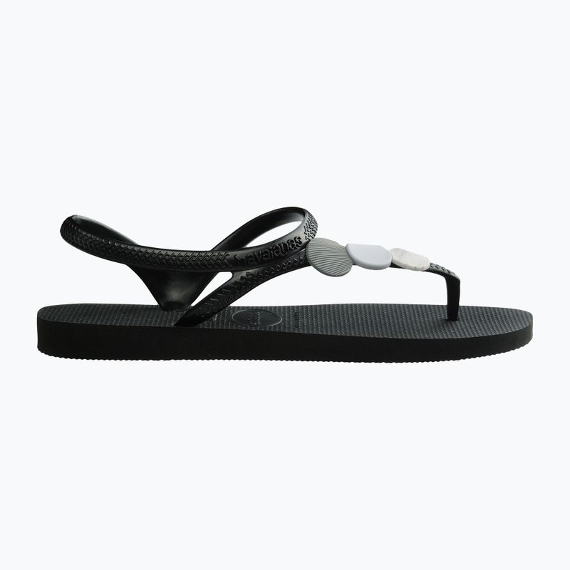 Havaianas Flash Urban Plus Damen Sandalen schwarz / schwarz 9