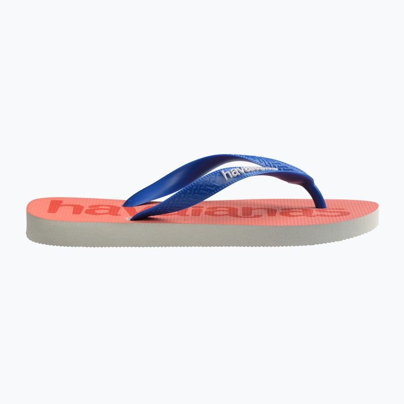 Havaianas Top Logomania 2 Flip Flops weiß 9