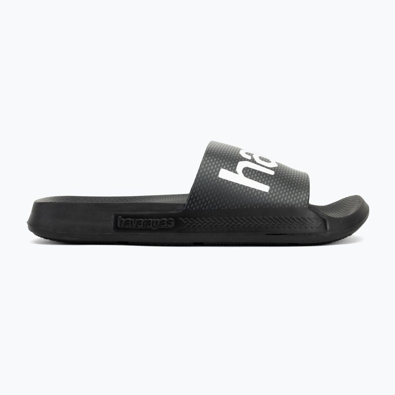 Havaianas Classic Logomania Flip-Flops navy schwarz 2