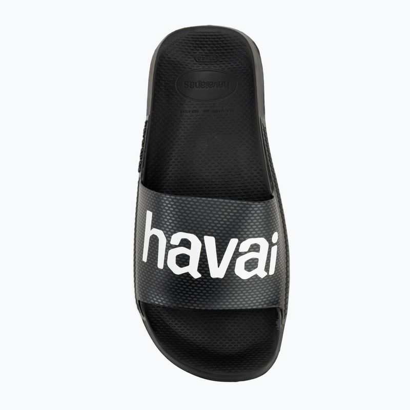 Havaianas Classic Logomania Flip-Flops navy schwarz 5
