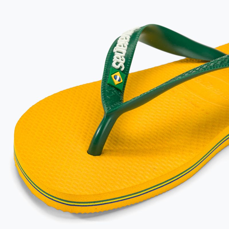 Havaianas Brasil Logo Flip Flops Pop gelb 7