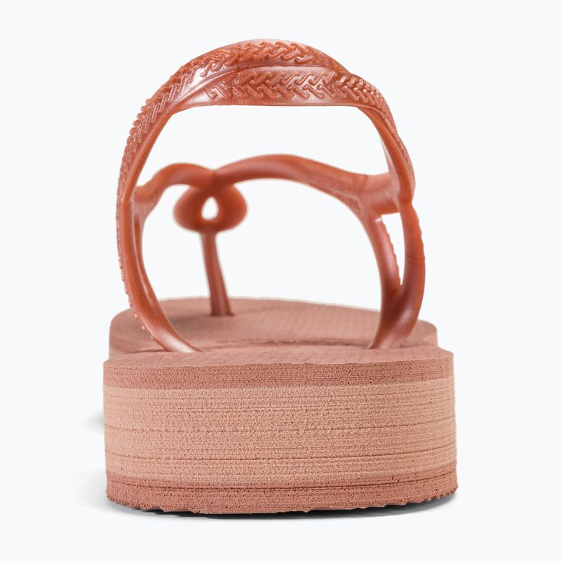 Havaianas Luna Flatform Damen Sandalen Krokus Rose 6