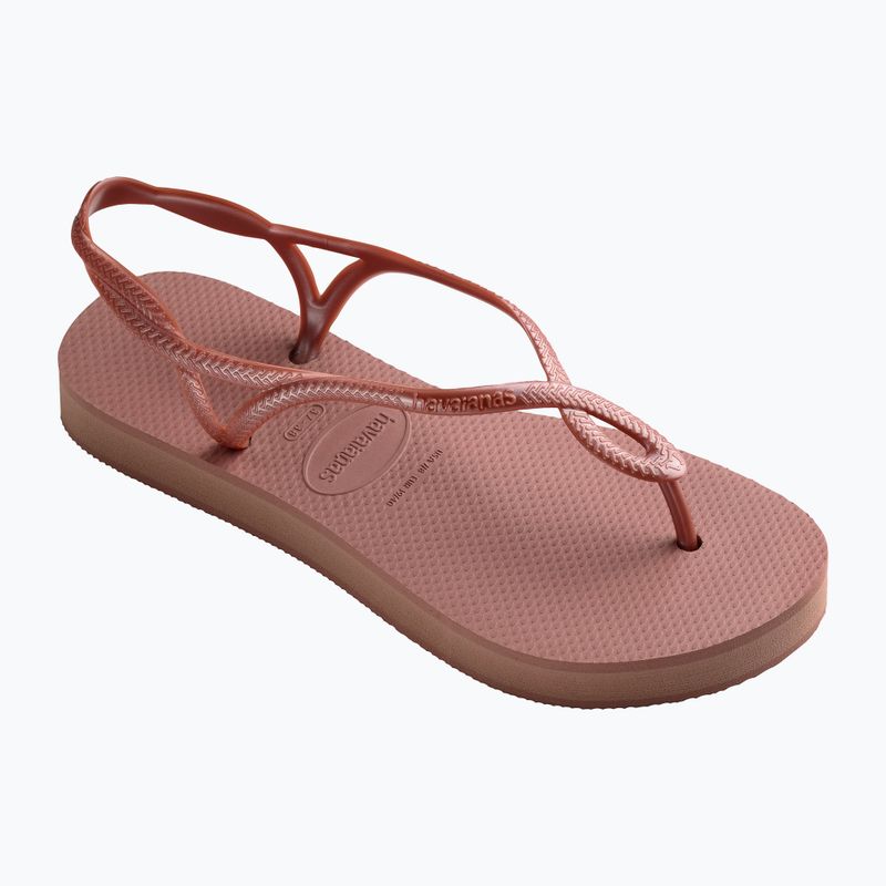 Havaianas Luna Flatform Damen Sandalen Krokus Rose 8