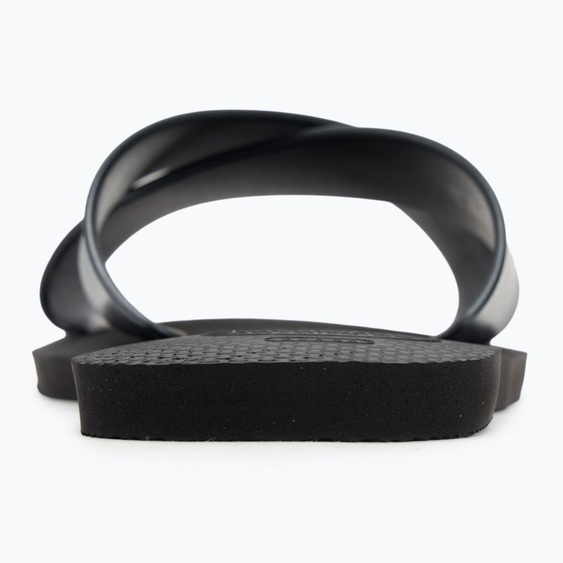 Damen-Flip-Flops Havaianas Aqua Metallic schwarz 6