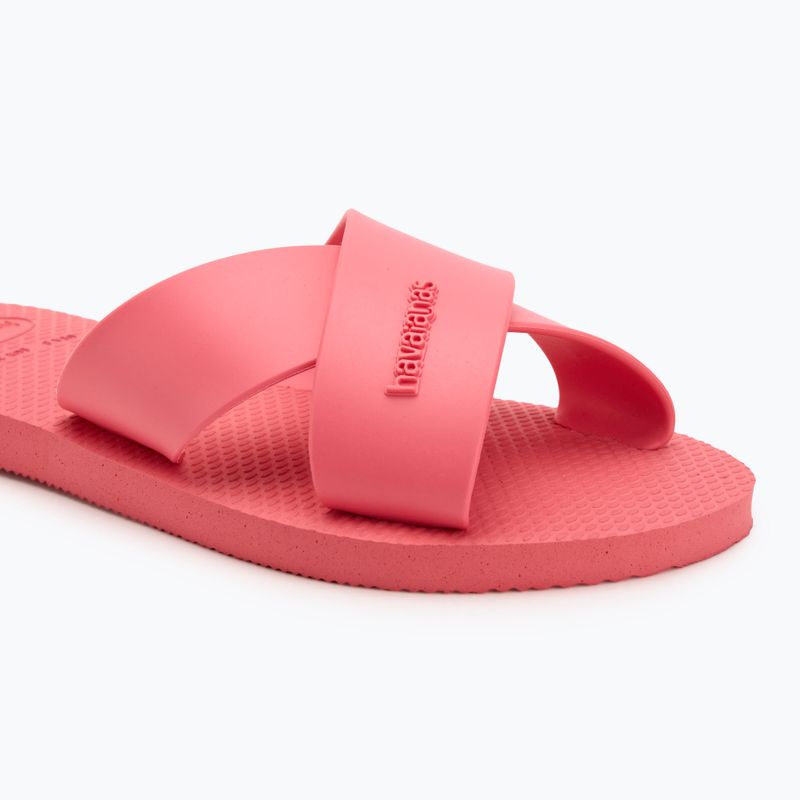 Damen-Flip-Flops Havaianas Aqua rosa Porzellan 7