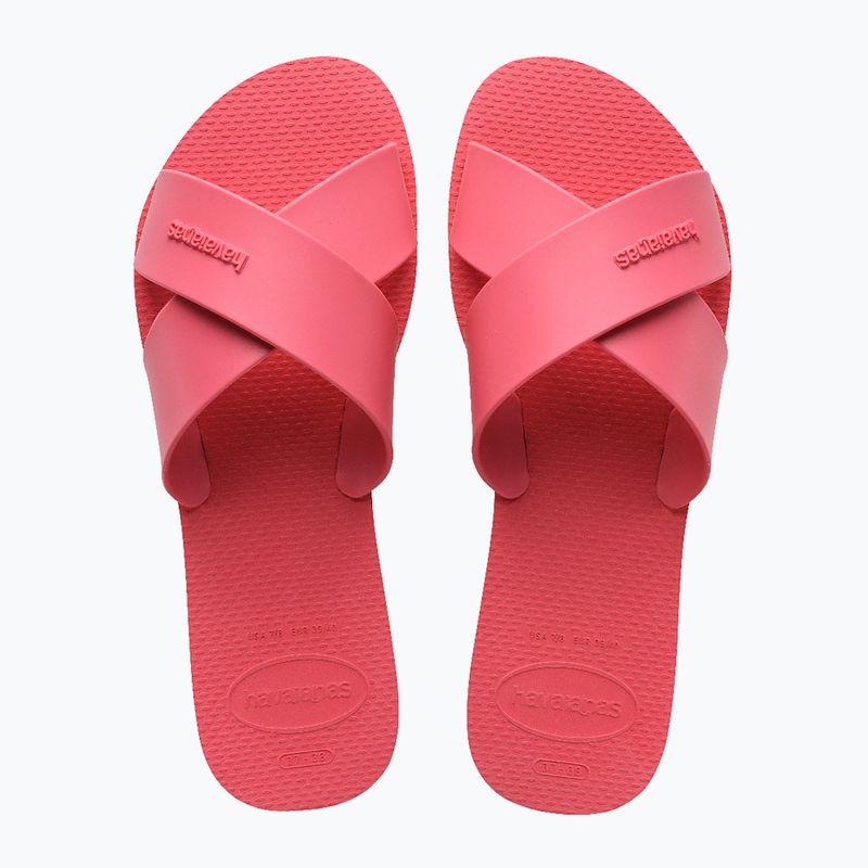 Damen-Flip-Flops Havaianas Aqua rosa Porzellan 3