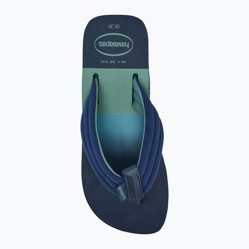 Herren Havaianas Urban Print indigoblau Flip Flops