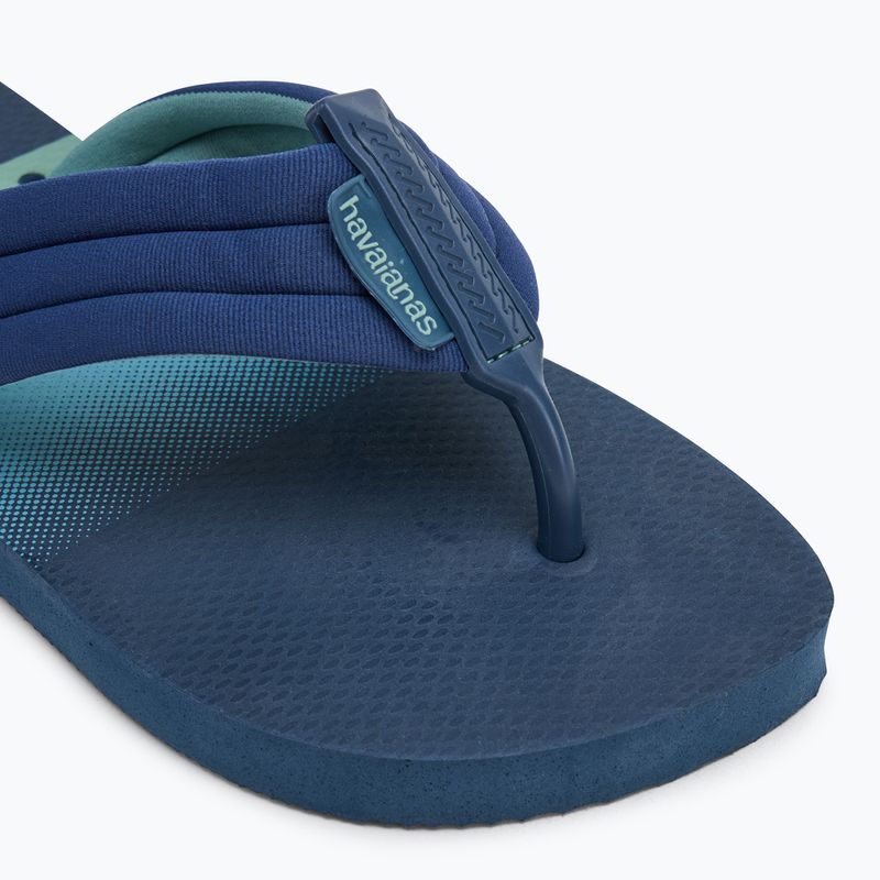 Herren Havaianas Urban Print indigoblau Flip Flops