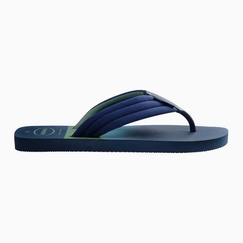 Herren Havaianas Urban Print indigoblau Flip Flops