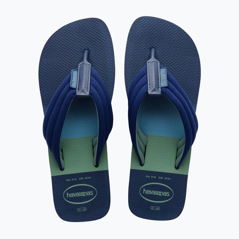 Herren Havaianas Urban Print indigoblau Flip Flops