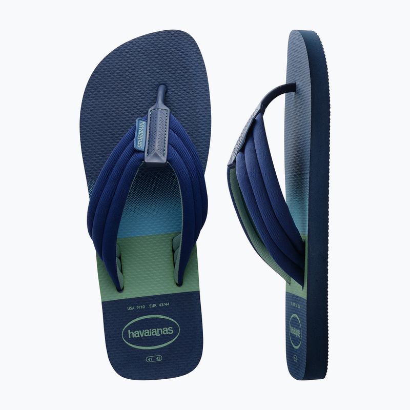 Herren Havaianas Urban Print indigoblau Flip Flops