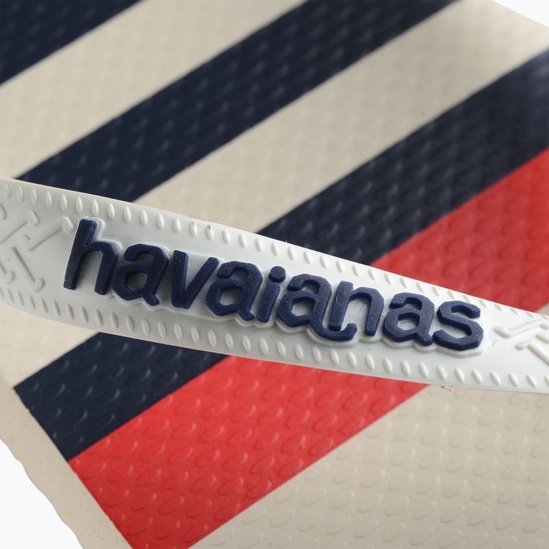 Havaianas Top Nautical Flip Flops weiß/weiß/marineblau 12