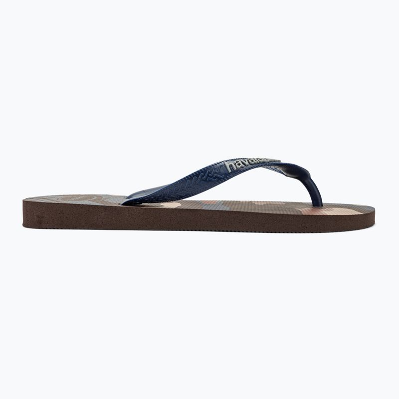 Havaianas Top Camu Herren Flip Flops dunkelbraun 2