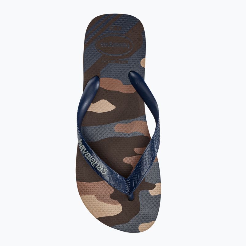 Havaianas Top Camu Herren Flip Flops dunkelbraun 5