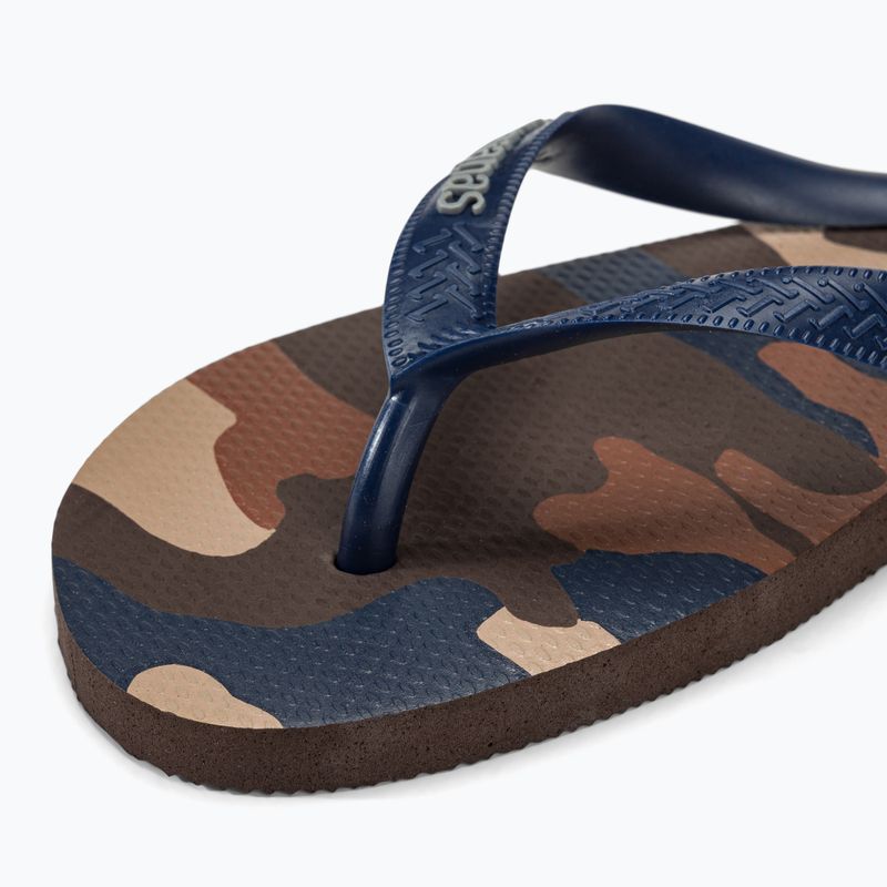 Havaianas Top Camu Herren Flip Flops dunkelbraun 7