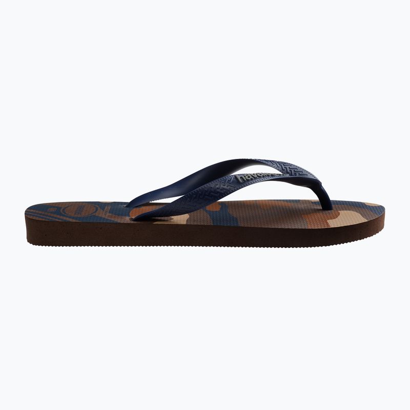 Havaianas Top Camu Herren Flip Flops dunkelbraun 9