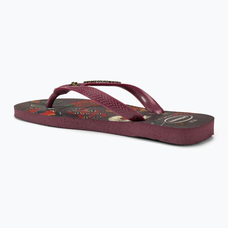 Herren Havaianas Top Tribo dunkelbraun Flip Flops 3