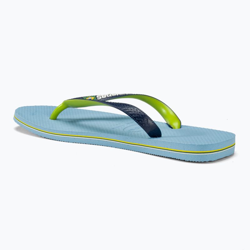 Havaianas Brasil Mix Flip Flops lavendelblau