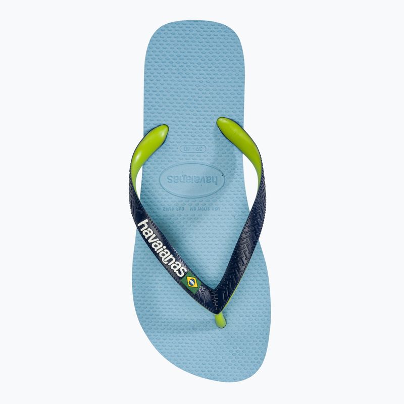 Havaianas Brasil Mix Flip Flops lavendelblau