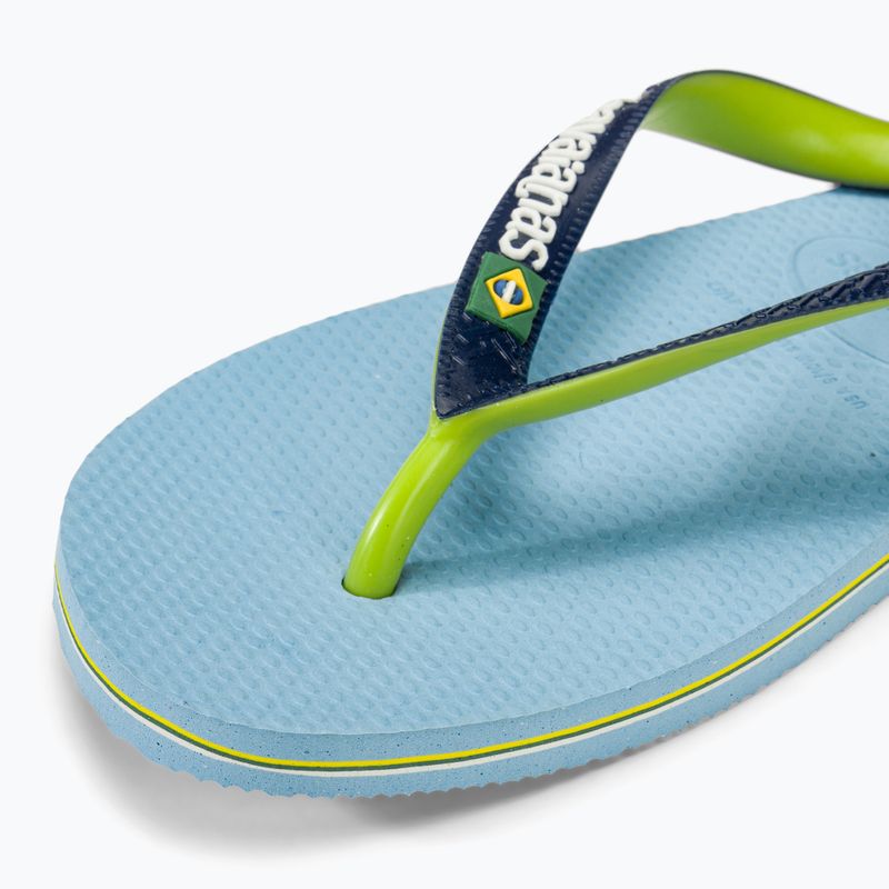 Havaianas Brasil Mix Flip Flops lavendelblau