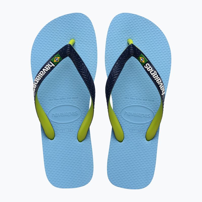 Havaianas Brasil Mix Flip Flops lavendelblau