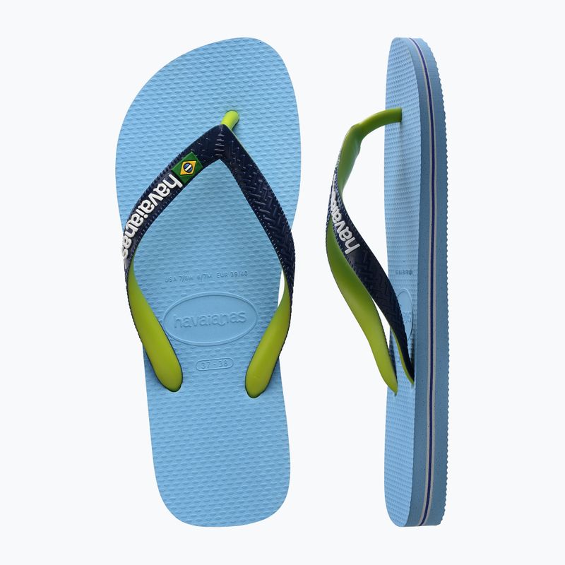 Havaianas Brasil Mix Flip Flops lavendelblau