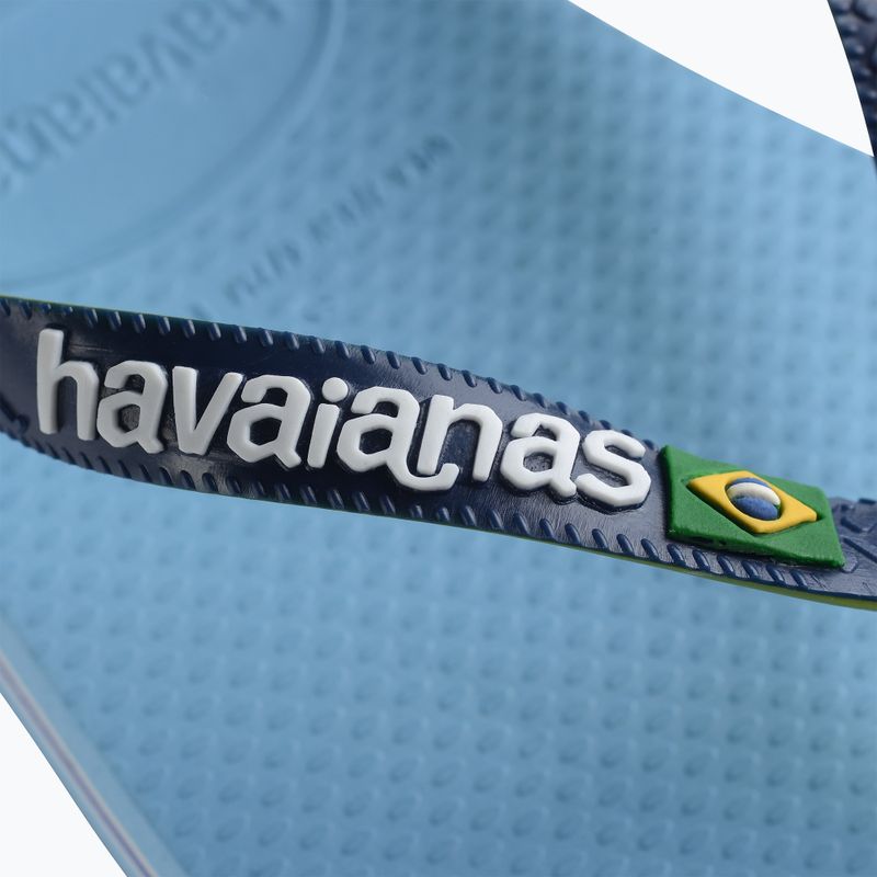 Havaianas Brasil Mix Flip Flops lavendelblau