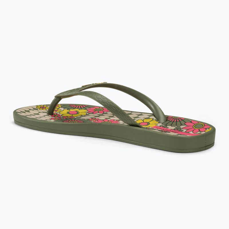 Flip-Flops Damen Ipanema Anatomic Temas green/beige/pink 3