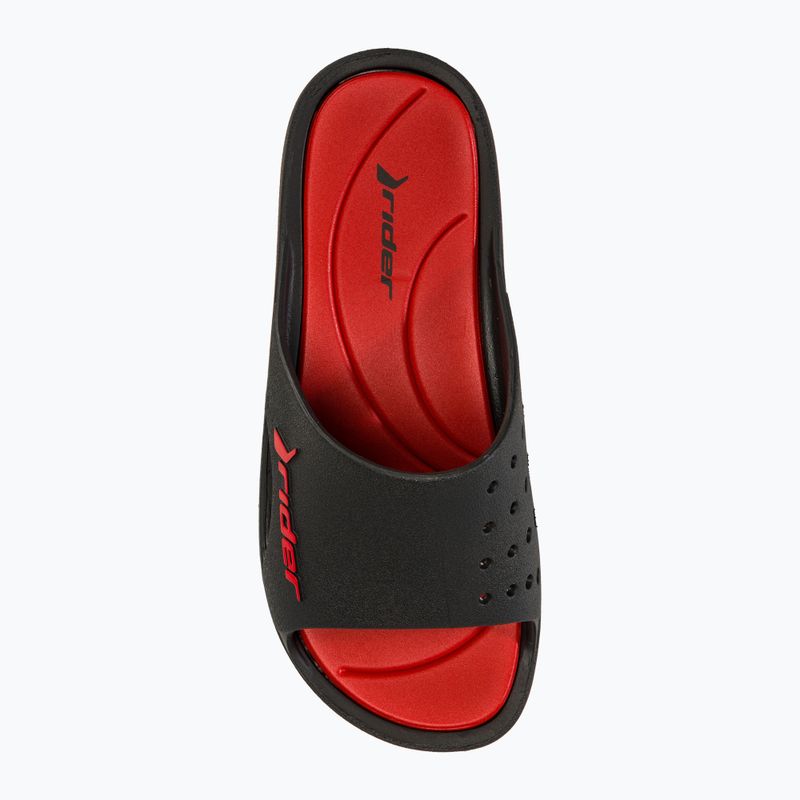 Slides Schlappen  Herren RIDER Bay XIII black/red 5