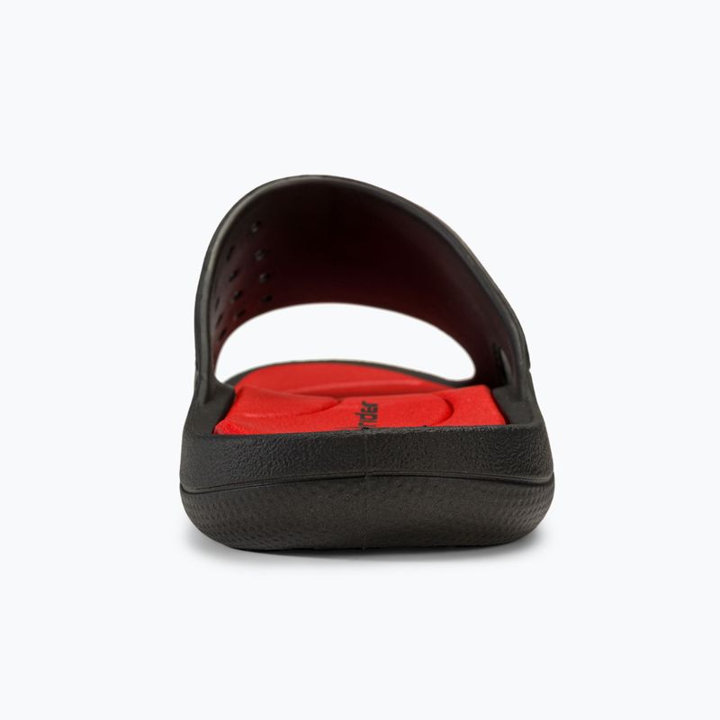 Slides Schlappen  Herren RIDER Bay XIII black/red 6
