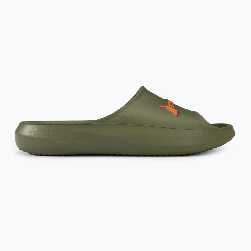 Herren RIDER Rzero Slide grün/orange flip-flops 2