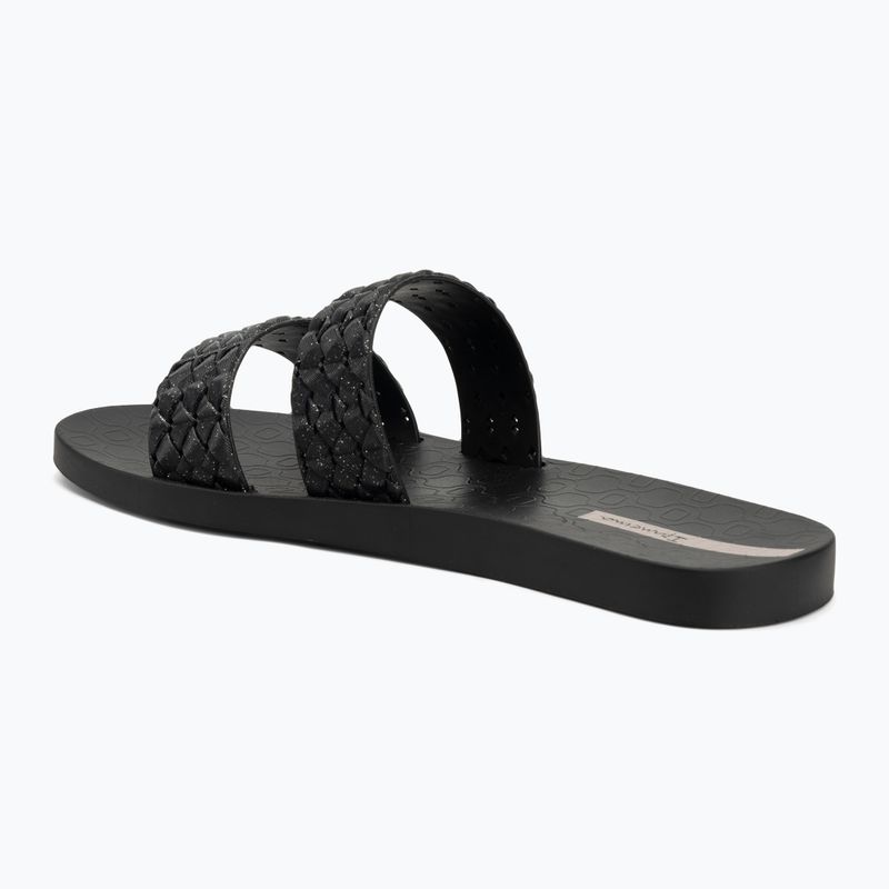Ipanema Damen Flip-Flops Renda II schwarz/glitter schwarz 3