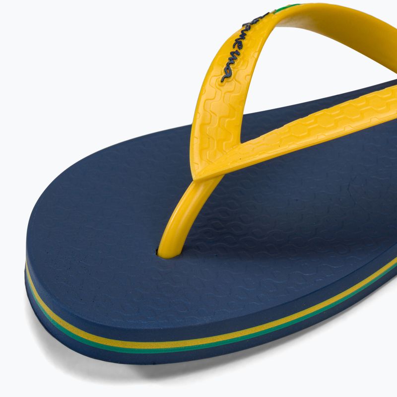 Flip-Flops Herren Ipanema Clas Brasil II AD blue/yellow